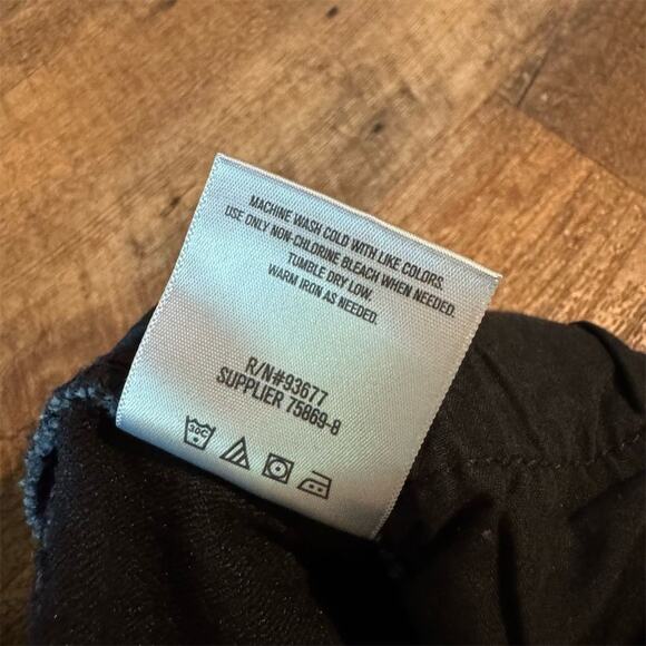 Liz Claiborne Plus Size 22W Blue Bootcut Dark Wash Jeans Classic Fit READ - Picture 8 of 11